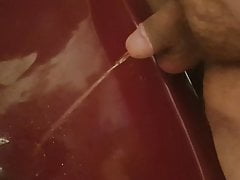 pissing