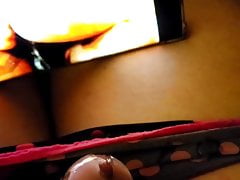 Sissy Me HFO in Chastity just by Watching BBC Cuck Porn