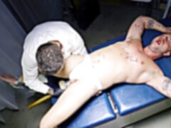 Muscle hunk, ass fingering, chris damned