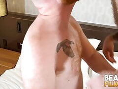 BEARFILMS Bald Ginger Logan Stanley Barebacked By Jon Shield
