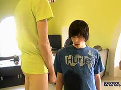 Hot twink gig punk stud Gets A Hosedown!