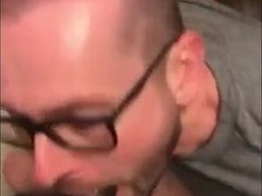 Black Boy Pulverizes White Fellow's Hatch with Ample Jizz-shotgun