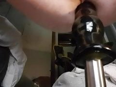 STRETCHING MY ASS HOLE WITH BIG TOY