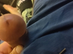 I was just so ultra-kinky and my roomie was home ambling around lol