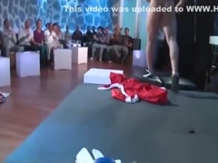 Gay gang sucking cock in turns