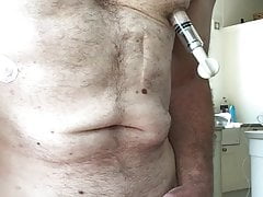 Nipples and balls stretch fun slow motion