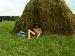 Horny Twink Solo Outside