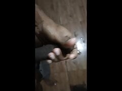 Asian boy show his dick slowly