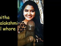 thick cum tribute to Rachitha Mahalakshmi