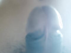 Hot flexing with zoom dick
