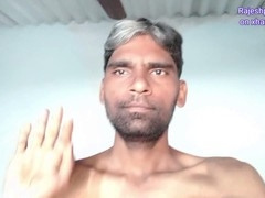 Rajeshplayboy993 strokes his meat in the kitchen and shoots his load