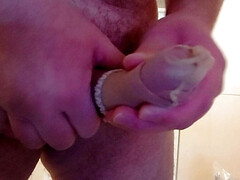 The penis sleeve made of nylon 2