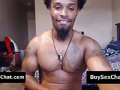 dude showing his big cock in webcam