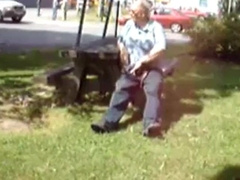 Old Man Jerks In The Park 9
