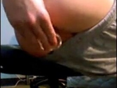 Twink's First Time With a Large Butt Plug