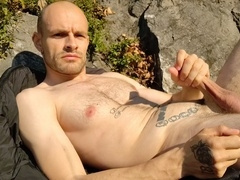 Overwhelming orgasm, big cumshot, big load