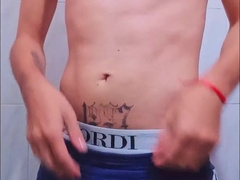 Bempasivo's tattooed Mexican jock dances, strokes, and fucks in front of camera