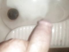 Strong cock pissing
