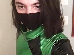 pvc shego cosplay catsuit