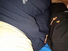 College Heterosexual Buddy Meaty Monster Beef Whistle in Undergarments