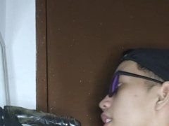 Very First time chumupa ni bagets sa bagong fake penis