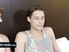 nicely-shaped ample Stepbro tempts Fit Young Twink