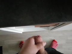 nineteen-Yr-Older faps off in front of a mirror