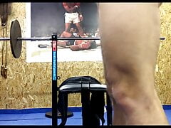 My trainer came out and I quickly fucked his sex toy....it's dangerous....