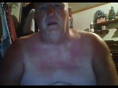 grandpa stroke on webcam