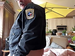Old Grumpy Sheriff Orders You to Fuck His Fat Virgin Ass