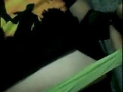 Goth boy strip tease 2