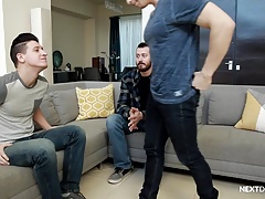 NextDoorRaw Watcher Joins in Couples Bareback!