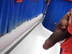 hard to pee when you have a big cock