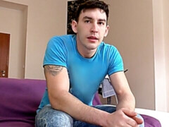 Hairy-assed hottie loves banging big-dicked dudes