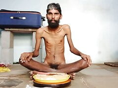 Skinny sexy hot boy Rajeshplayboy993 food eating.