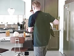 Cute Stepbro Catches His Step Sibling Running Around The House Naked & Things Get Wild