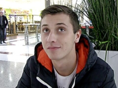 Teeny twink amateur receives a HUGE facial here