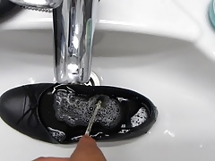 Piss in co-workers shoe (flats)
