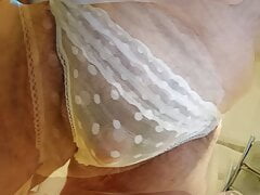 Just me in wife's panties