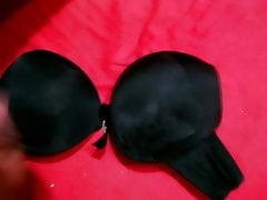 cum satin bra