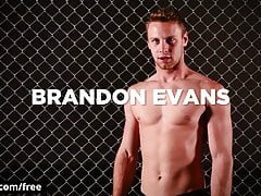 Brandon Evans with Jaxton Wheeler at Submission Part 1 Scene