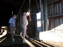 hung upside down and belt