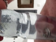 Cumload in water bottle