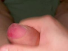 Male Ejaculation Close Up