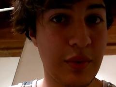 Young man is eager to receive cum on his face after sucking