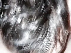 Sucking my boyfriend until he cums in my mouth. Swallowing all his good sperm