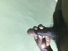 Black cock masturbation