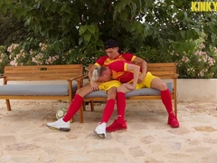 First-Ever time with my mischievous soccer acquaintance!