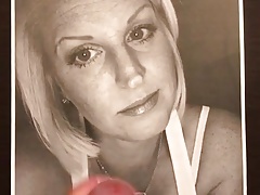 Tribute to Young Blonde MILF Cum Target