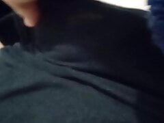 The young guy got a dick, he started to masturbate